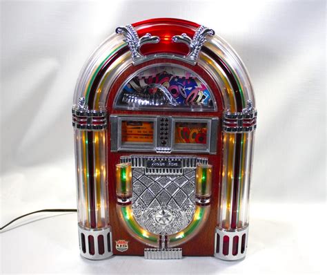 Vintage Jukebox Cassette Player Radio AM/FM Tape Player 